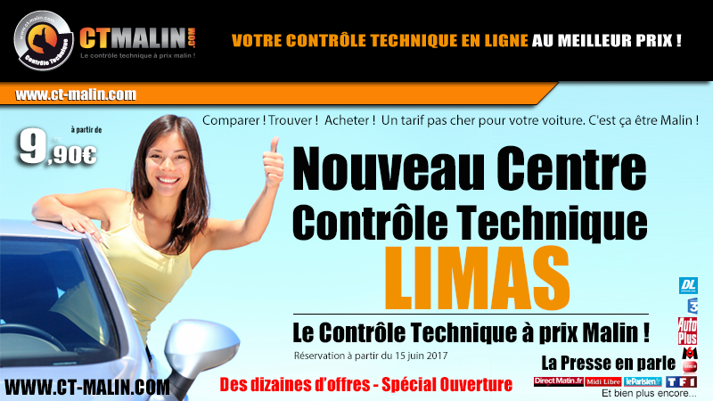 Controle technique Limas pas cher