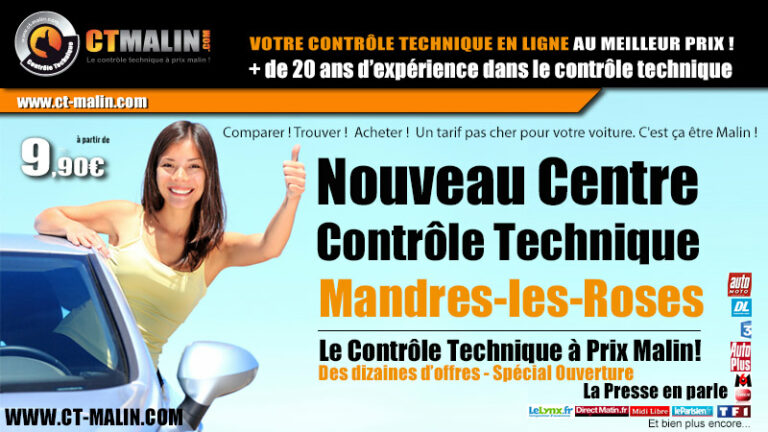 Centre de controle technique Mandres-les-Roses pas cher